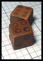 Dice : Dice - 6D - Handmade Wooden Dice Pair - Ebay Jul 2014